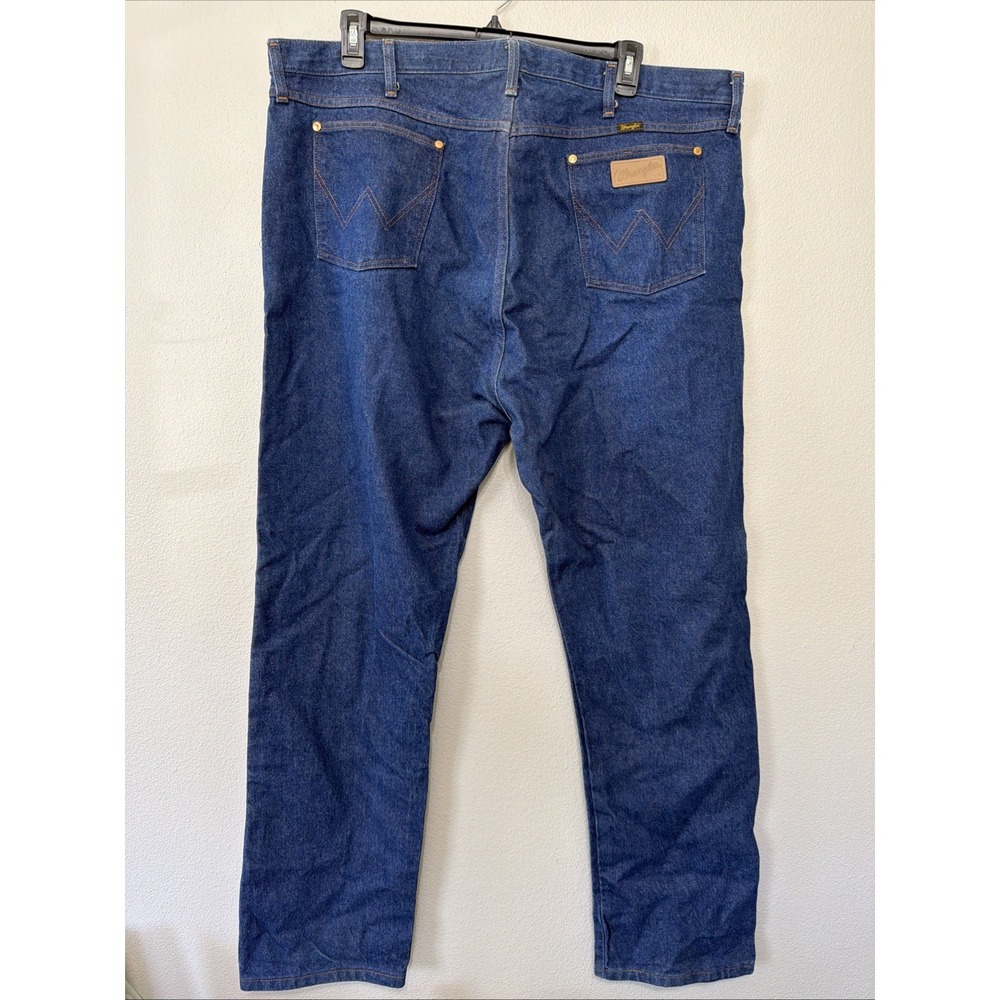 Wrangler 13MWZ Mens Cowboy Cut Original Jeans - Blue Sz 46X32 Ranch Wear